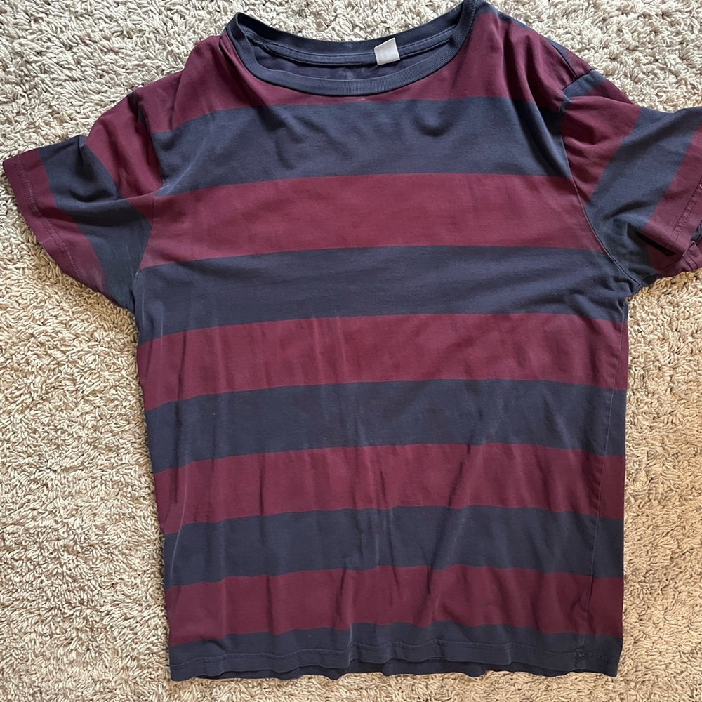 H&M Red and Blue Striped